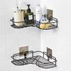 Vruta Multipurpose Kitchen Bathroom Shelf Wall Holder Storage Rack Super Adhesive Bathroom Shower Organizer Rack Shelf Bathroom Shelves & Kitchen Storage Basket Organizer (Fine, Set 3) view 2
