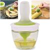 Rutmis STHITI Chef Basting Set Oil Dispenser Glass Bowl Container and Silicone Pastry Oil Storage Brush Set for Cooking BBQ Baking and Grilling view 1