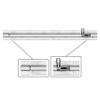 Atlantic Morden Plain Tower Bolt 12 inch (Stainless Steel, Two Tone Silver, Pack of 4 Piece) view 2