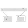 Atlantic Morden Plain Tower Bolt 12 inch (Stainless Steel, Two Tone Silver, Pack of 4 Piece) view 4