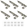 Volo Premium 150mm/ 6" Stainless Steel Rod Xylo Towerbolt/Door Latch, Satin Finish- Pack of 6 pcs. view 1