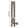 Volo Premium 150mm/ 6" Stainless Steel Rod Xylo Towerbolt/Door Latch, Satin Finish- Pack of 6 pcs. view 3
