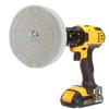 DIY Crafts Extra Thick Buffing Polishing Wheel 4/5/6"inch ( 50 Ply ) Bench Grinder Tool 1/2" Arbor Hole Polishing Pad For Bench Grinder, 1/2" Arbor Hole 1"inch Thick (Pack Of 2 Pcs, 5"inch 1x Polishing Compound) view 2