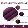 Comfy Home Window Rod Pocket Blackout Curtain Pack of 1 Piece (Width - 46" Inch X 60" Inch - Length) Violet view 3