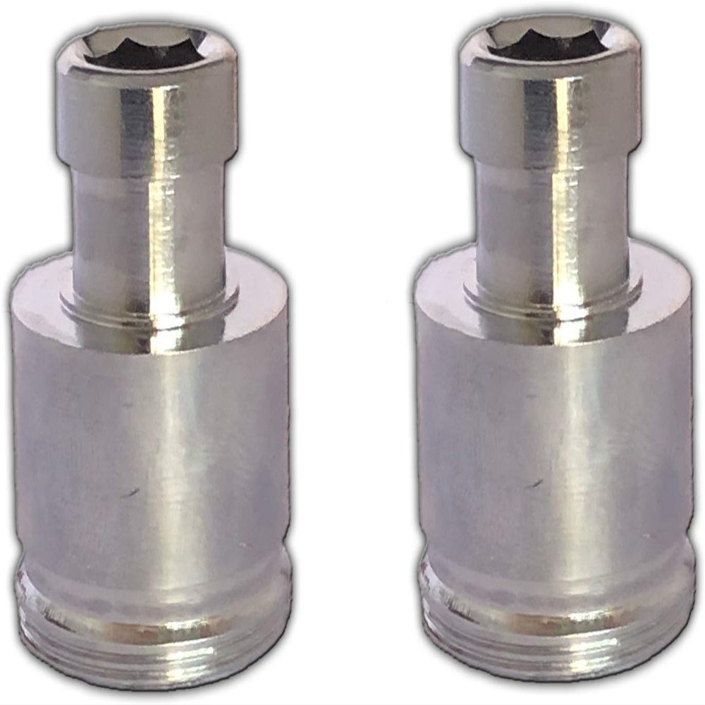 Satya Vipal2 Pcs of Brass Washing Machine Nipple | Adapter | Connector| Nozzle Suitable for Washing Machine