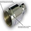 Satya Vipal2 Pcs of Brass Washing Machine Nipple | Adapter | Connector| Nozzle Suitable for Washing Machine view 3