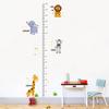 Decal O Decal Vinyl 'Growth Chart with Wild Animals' Wall Stickers (Multicolor) view 3