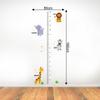 Decal O Decal Vinyl 'Growth Chart with Wild Animals' Wall Stickers (Multicolor) view 4