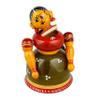 Lepakshi Handicrafts Etikoppaka Butta Bomma - Handcrafted Wooden Doll (3 x 2 x 4 inches, Multicolor) view 4
