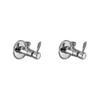 10X Angle Valve Tap ARW-111 Set of 2 PCS Full Brass Full Chrome view 1