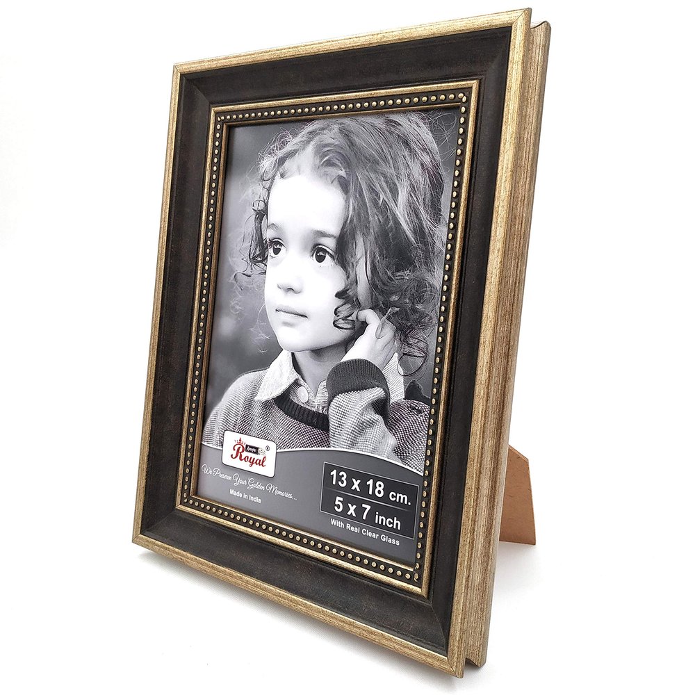 AJANTA Royal Table and Wall Photo Frame : A-173 (CP-127, 5" x 7")