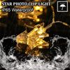 Star Clip String Lights 3 Meter, 14 LED Warm White Decorative Photo Clip Fairy Lights for Bedroom, Parties,Light for Diwali, Christmas, Weddings & Home Decoration (star clip 14 led 3 meter, Pack of 1) view 2