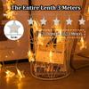 Star Clip String Lights 3 Meter, 14 LED Warm White Decorative Photo Clip Fairy Lights for Bedroom, Parties,Light for Diwali, Christmas, Weddings & Home Decoration (star clip 14 led 3 meter, Pack of 1) view 4