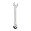 STANLEY STMT89941-8B 16mm Combination Stainless Steel Reversible Ratcheting Spanners (Silver) view 2
