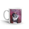 Family Shoping Ceramic Coffee Mug With Teddy And Flower - 3 Pieces, Purple, 320 ml view 4