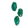 PCA Rainbow Plastic Green Colour Big Hole Beads 12mm for Making Macrame Jhula, Macrame Toran, Macrame Jhumar, Bracelate, Necklace, Macking Other Crafting Designs 100 Qty view 2