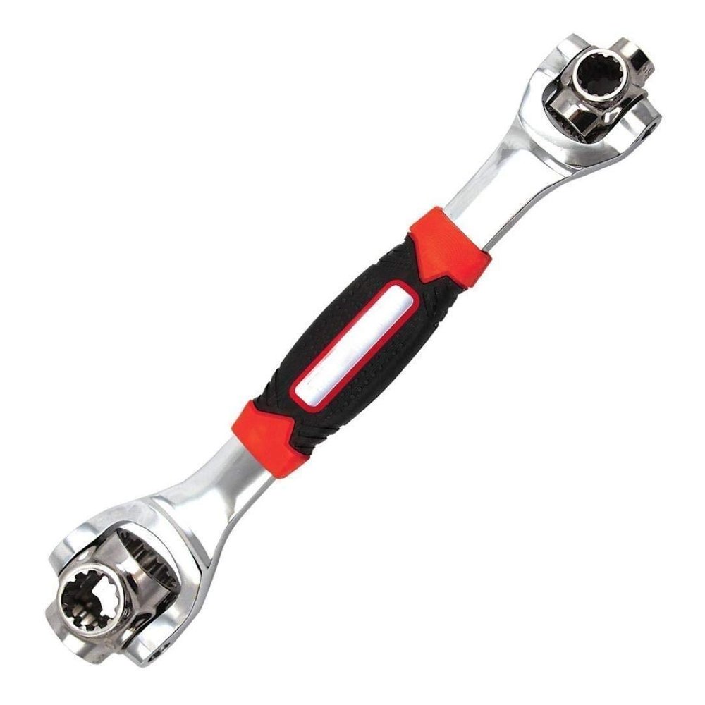 Zuperia 48 in 1 Socket Wrench Hex Multifunction Universal Tool with Spline Bolts 360 Degree Revolving Spanner