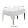 Oasis Home Collection Cotton Print Table Cloth - Green Coco Tree - 6 Seater (Pack of 1) view 2