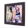 AJANTA ROYAL Personalized Collage Photo Frames for Walls Decoration (Metallic, 6x8 Inch), Rectangular view 1