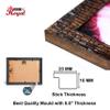 AJANTA ROYAL Personalized Collage Photo Frames for Walls Decoration (Metallic, 6x8 Inch), Rectangular view 3