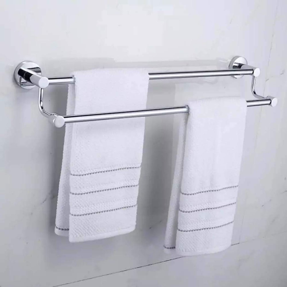iSTAR Stainless Steel 24 Inch Towel Rod/Towel Rods for Bathroom/Towel Bars/Hangers/Stands/Towel Holders/Bathroom Accessories
