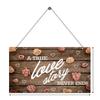 PAPER PLANE DESIGN Wood Wall Door Hanging Welcome Sign with Metal Chain (Style-D) view 2
