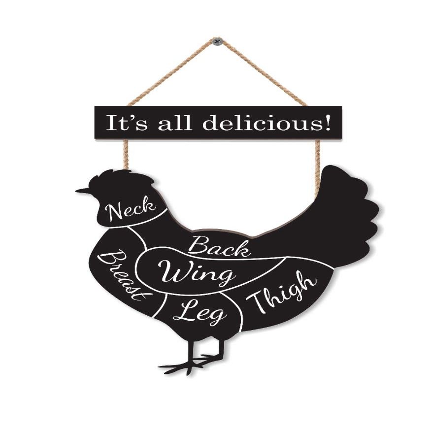 PAPER PLANE DESIGN Wood Wall Door Hanging Welcome Sign with Metal Chain (Style-A)