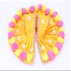 Geetanjali Fabric Laddu Gopal Dress with Artificial Flower (Yellow) view 2