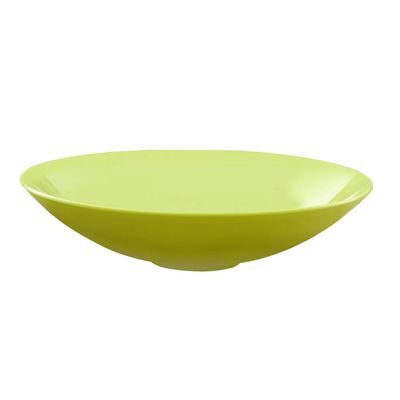 Tupperware Plastic On The Table Fruit Bowl 1pc, Green