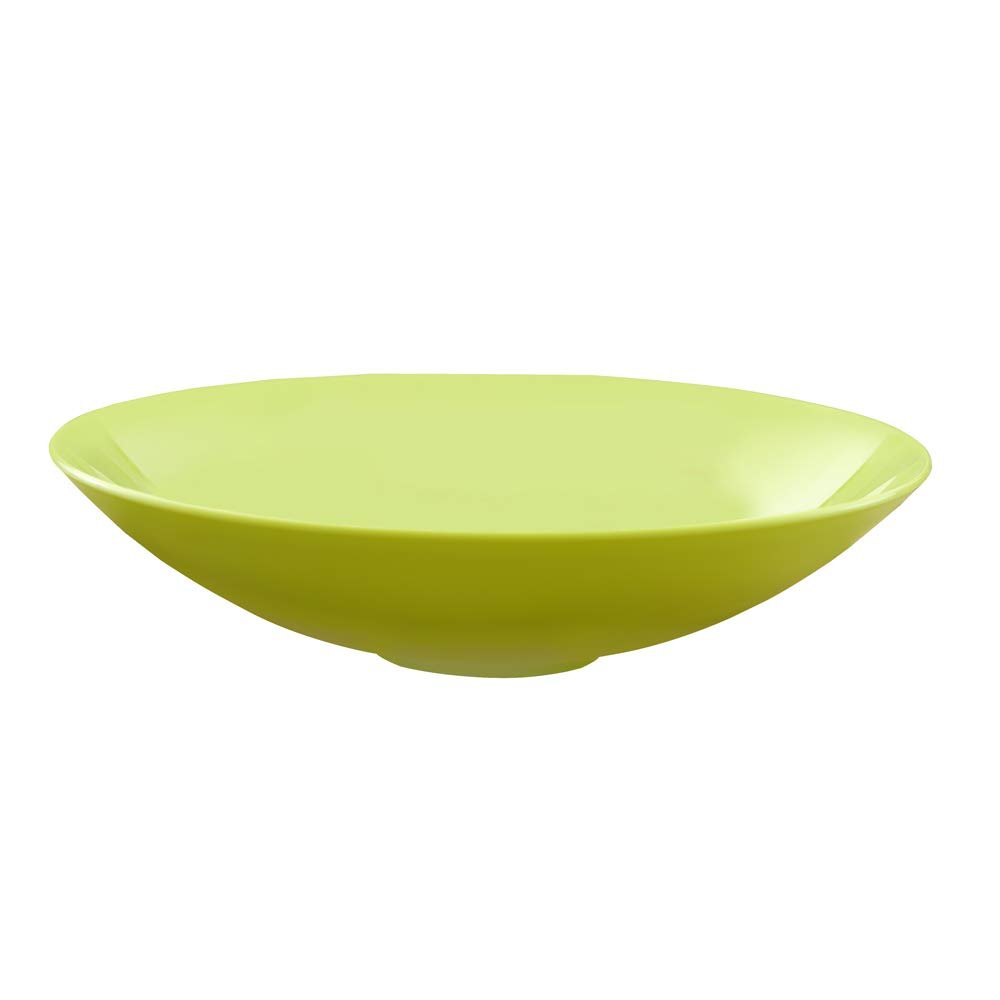 Tupperware Plastic On The Table Fruit Bowl 1pc, Green