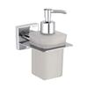 aligarian Steel Bathroom Wall Mounted Square Liquid Dispenser view 1
