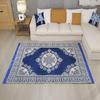 SHOPICTED Runner (Blue, Chenille, 3 X 5 Feet/36 Inch) view 1