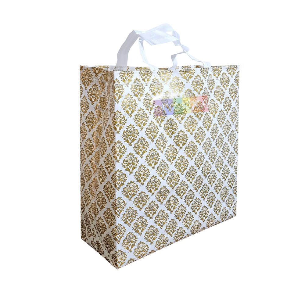 DIVYANA Bags For Gifting/Shopping/Gift Packing, 33x13x35 cm, Pack of 10 Pcs