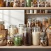 STAR WORK Glass Storage Jars with Buckle Lid - 1.5 L, Pack of 1, Clear Container view 3