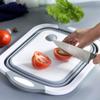 Rexez Cutting Chopping Board/Washing Bowl,Fruit Vegetable Basket (Multipurpose)(Random Color) (3 in 1 Chopping Board) view 1