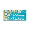 999Store Printed Blue Wooden for Hotel Name Plate (MDF_18X10 Inches_Multi) view 2
