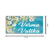 999Store Printed Blue Wooden for Hotel Name Plate (MDF_18X10 Inches_Multi) view 4