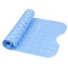 WENGTY Nonslip Soft Rubber Bath Mat for Bathtub and Shower, Anti Slip Bacterial Anti Bacterial Machine Washable PVC Bath Mat for Bathroom (Size : 70 x 37 cm) view 2
