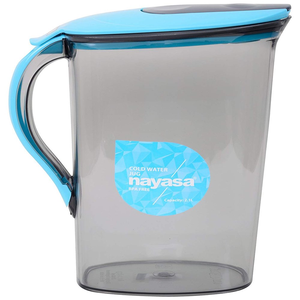 Nayasa Superplast Plastic Icon Jug (Blue, 2.1 L)