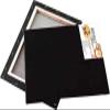 Artifact Medium Grained Stretched Canvas -Black (10 x 18) view 1