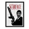 Good Hope Matte paper 300 GSM Scarface Al Pacino (Framed Poster10x13inch, white) view 1