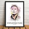 Good Hope Elon Musk Motivational quote Framed Poster 10x13 Inch for Room & Office home bedroom living room wall art inspirational entrepreneur success wall hanging Decor view 2