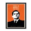 Good Hope - That's What She Said Framed Poster for Room and Office (Multicolor, 10 Inch X 13 Inch) view 1