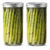STAR WORK Transparent Square Cube Glass Jars and Container with silicone Buckle Lid for Kitchen (400ml Pack of 4) view 2