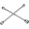QTH 4 Way Cross Steel Wheel Spanner/Wrench 9 MM,11 MM,12 MM,13 MM view 2