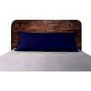 Tishnagi Designer Long Pillow Cover | Rayon Cotton Body Pillowcase with Zipper Closure | 18" X 54" Inch Size Cases for Bodypillow (Navy Blue Cover only) view 3