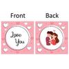 The Purple Tree Polyester Valentines Day Combo (12x12 Cushion, 1 Mug, 1 Love Card) - Multi view 3