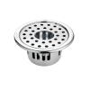 LIPKA Round Floor Drain |304-Grade Stainless Steel |5 Inches| with Cockroach Trap/Jali & Hinge| view 1
