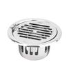 LIPKA Golden Classic Jali Round Floor Drain |304-Grade Stainless Steel |5 Inches| with Cockroach Trap & Hinge| view 1