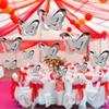 Jindal Party Products 3D Hanging Silver Butterfly Paper Garland Kit (Pack of 11) for Party, Happy Birthday, Anniversary, New Year Events, Home, Banquet Hall Events and Occasion Decorations view 4